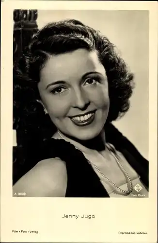 Ak Schauspielerin Jenny Jugo, Portrait