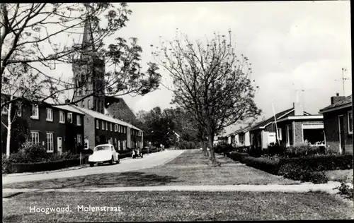 Ak Hoogwoud Nordholland Niederlande, Molenstraat