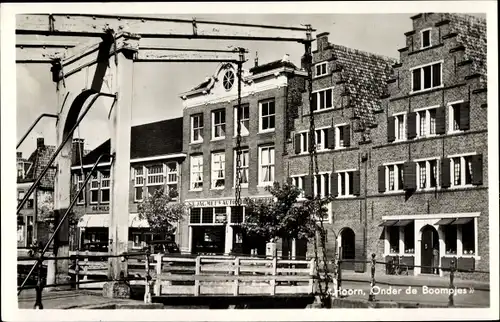 Ak Hoorn Nordholland Niederlande, Onder de Boompjes