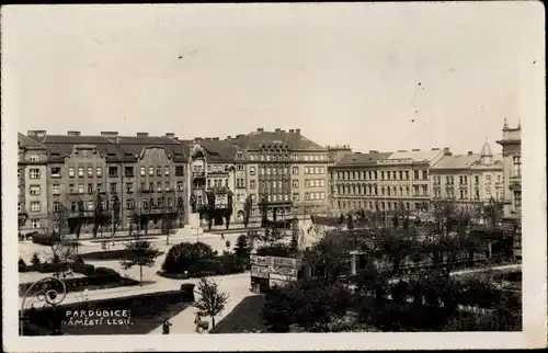 Foto Ak Pardubice Pardubitz Stadt, Namesti Legii, Platz