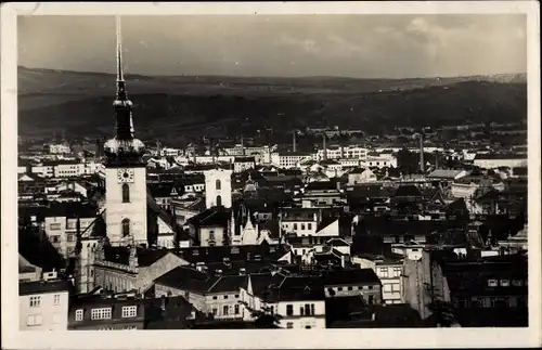 Ak Brno Brünn Region Südmähren Tschechien, Gesamtansicht