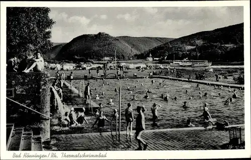 Ak Bad Hönningen am Rhein, Thermalbad