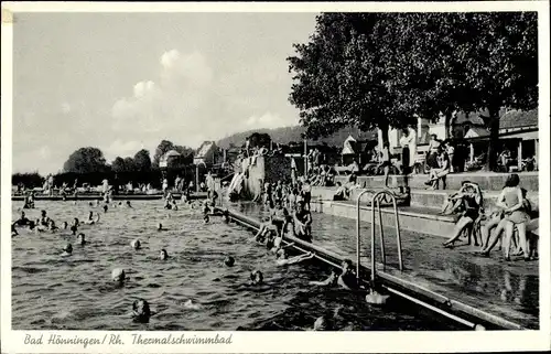 Ak Bad Hönningen am Rhein, Thermalbad