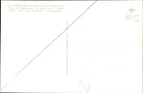 Ak Körbecke Möhnesee in Nordrhein Westfalen, Jugendherberge