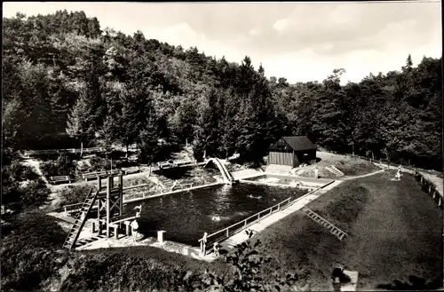 Ak Beulich Hunsrück Rheinland-Pfalz, Schwimmbad