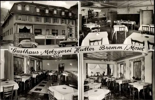 Ak Bremm an der Mosel, Gasthaus Hutter