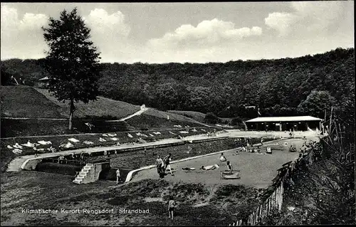 Ak Rengsdorf im Westerwald, Strandbad