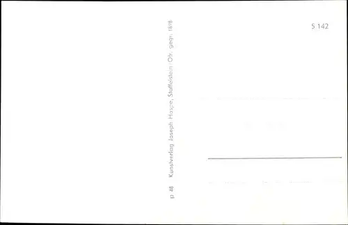 Ak Gößweinstein in Oberfranken, Panorama, Vogelschau