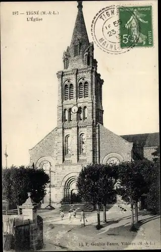 Ak Tigné Maine et Loire, L'Eglise