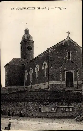 Ak La Cornuaille Val d’Erdre Auxence Maine et Loire, L'Eglise