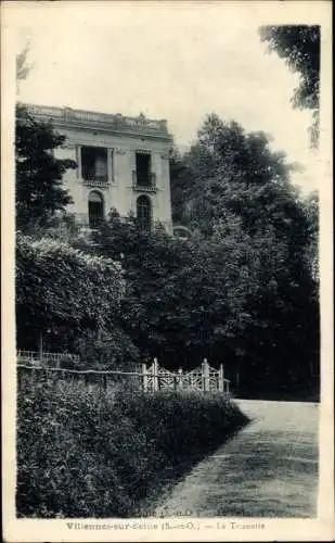 Ak Villennes sur Seine Yvelines, La Trianette
