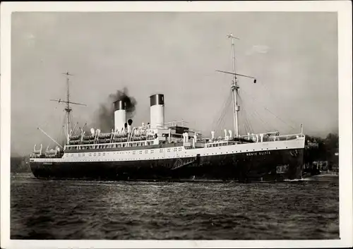 Ak Doppelschrauben Motorschiff Monte Olivia, HSDG