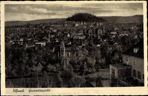 Ak Pößneck in Thüringen, Gesamtansicht