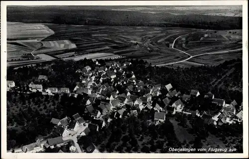 Ak Oberjesingen Herrenberg in Württemberg, Fliegeraufnahme