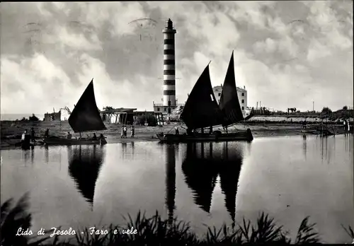 Ak Lido di Jesolo Veneto, Faro e vele