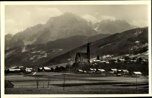 Ak Anger in Oberbayern, Panorama, Hochstaufen