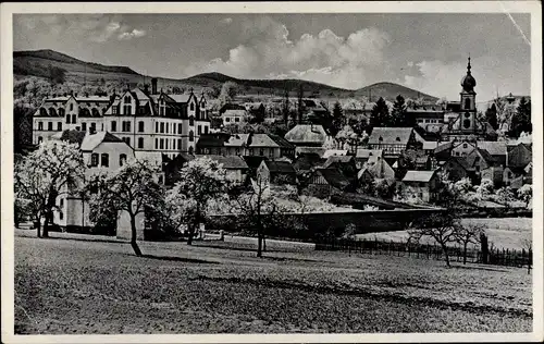 Ak Saffig in der Eifel, Barmherzige Brüder, Panorama