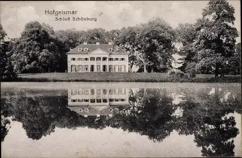 Ak Hofgeismar in Nordhessen, Schloss Schönburg