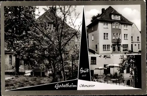Ak Godelheim Höxter Oberweser, Haus Wesertal, W. Dohmann, Ansicht, Garten