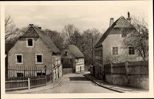 Ak Riesa an der Elbe Sachsen, An der Parkstraße