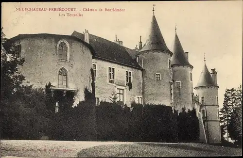 Ak Frebécourt Lothringen Vosges, Chateau de Bourlemont