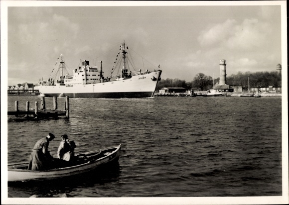Ak Frachtschiff MS Athen, Deutsche Levante Linie Hamburg Nr. 3093211