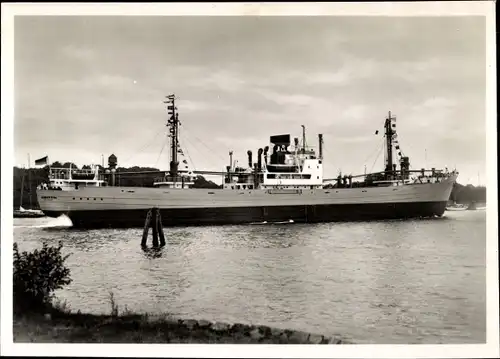 Ak Frachtschiff MS Libanon, Deutsche Levante Linie Hamburg