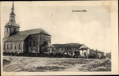 Ak Laneuville aux Bois Meurthe et Moselle, L'Eglise