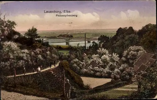 Ak Lauenburg an der Elbe, Philosophenberg