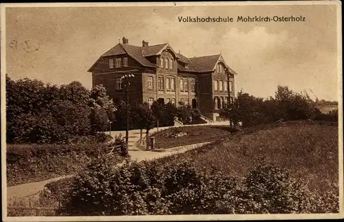 Ak Mohrkirch Osterholz in Schleswig Holstein, Volkshochschule