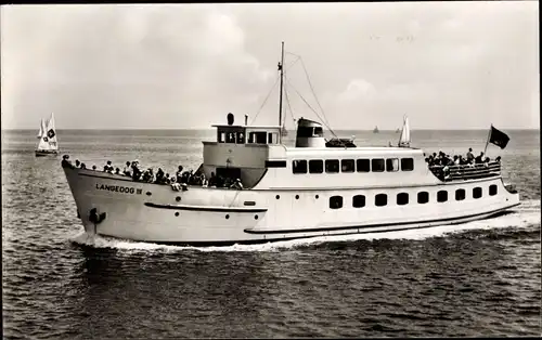 Ak Nordseebad Langeoog Ostfriesland, Fahrgastschiff Langeoog III