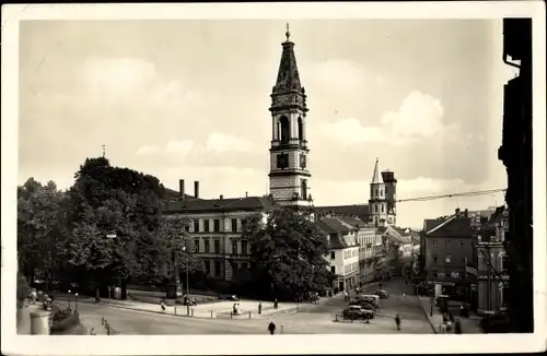 Ak Zittau in Sachsen, Johanneum, Kirche