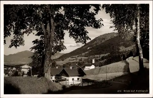 Ak Bad Kohlgrub in Oberbayern, Teilansicht