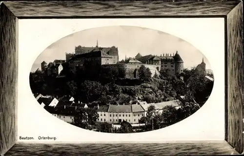 Präge Passepartout Ak Bautzen in der Oberlausitz, Ortenburg