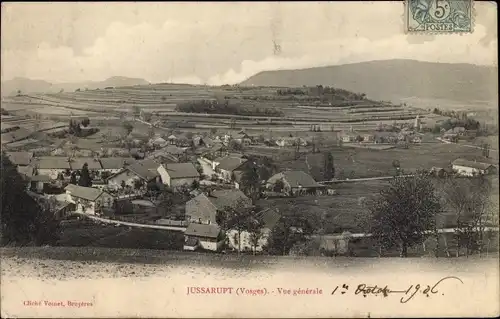 Ak Jussarupt Vosges, Vue generale