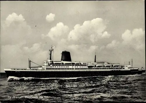 Ak Turbinen Schnelldampfer Bremen, Norddeutscher Lloyd