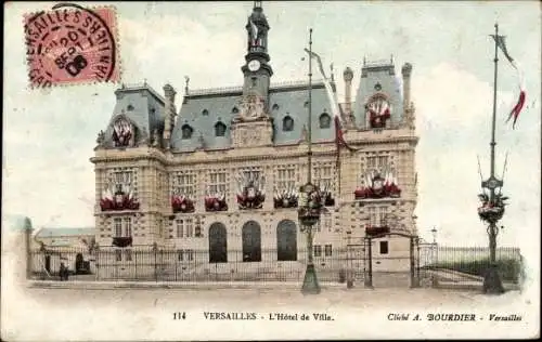 Ak Versailles Yvelines, L'Hotel de Ville
