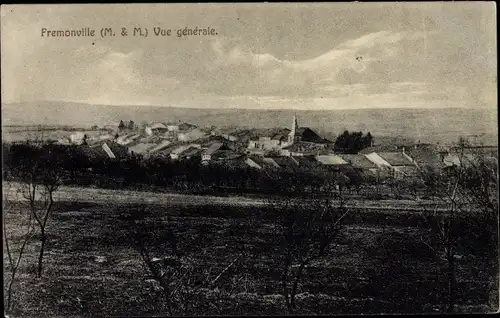 Ak Fremonville Meurthe et Moselle, Vue generale