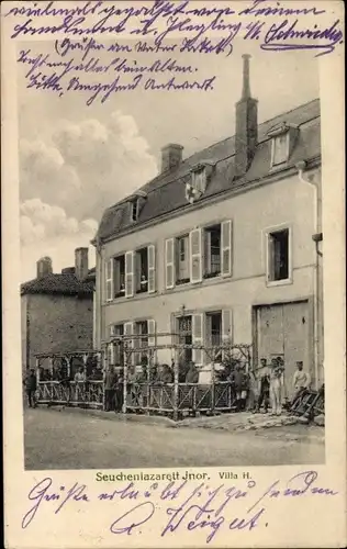 Ak Inor Meuse, Seuchenlazarett, Villa H.