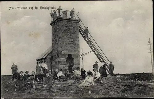 Ak Seebach in Baden Schwarzwald, Hornisgrinde, Aussichtsturm