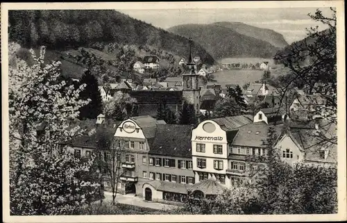 Ak Bad Herrenalb württemberger Schwarzwald, Blick auf das Kurhaus