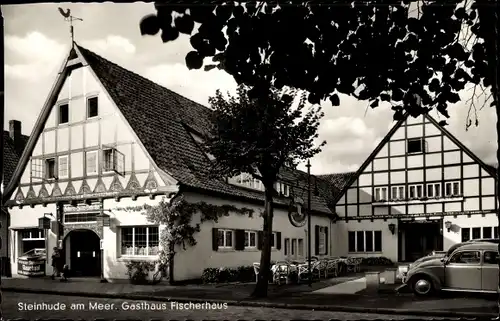 Ak Steinhude Wunstorf Niedersachsen, Steinhuder Meer, Gasthaus Fischerhaus