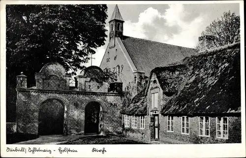 Ak Niebüll in Nordfriesland, Kirche