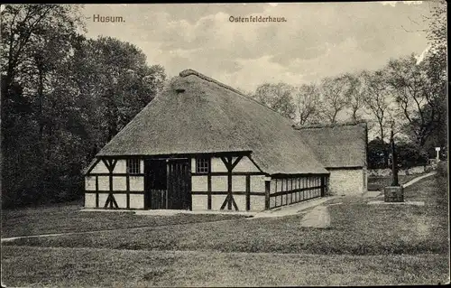 Ak Husum in Nordfriesland, Ostenfelderhaus