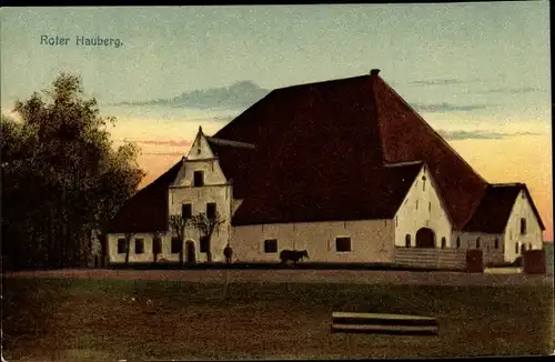 Ak Husum in Nordfriesland, Roter Hauberg