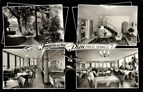 Ak Plön in Holstein, Hotel Fegetasche