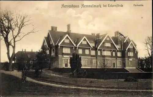 Ak Gut Hemmelmark Barkelsby Schwansen in Schleswig, Herrenhaus