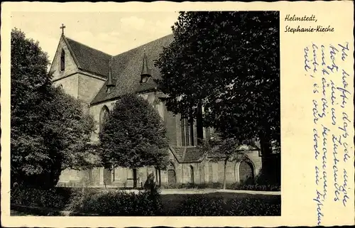 Ak Helmstedt Niedersachsen, Stephanie Kirche