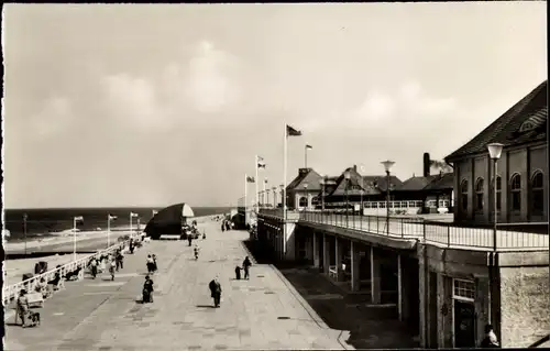 Ak Westerland auf Sylt, Promenade