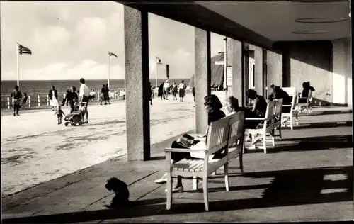 Ak Westerland auf Sylt, Wandelhalle